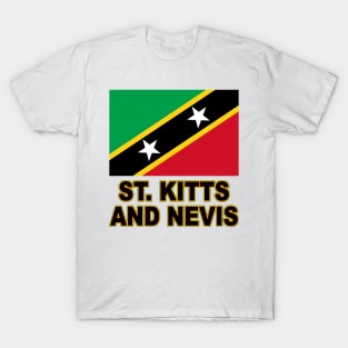 The Pride of St. Kitts and Nevis - Flag Design T-Shirt